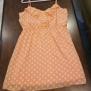 Pink Polka Dot Dress